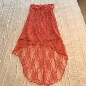 Rue 21 tube top lace dress